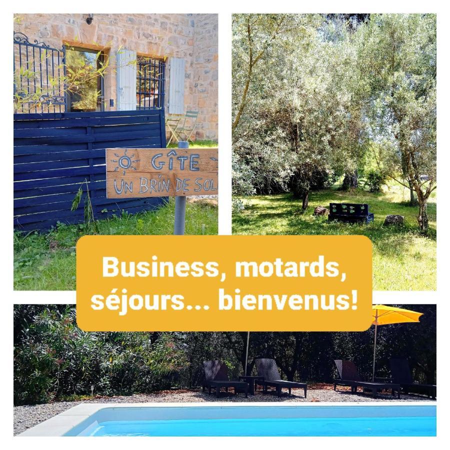 2 Pieces "Le Brin De Soleil" Gites Appart 'Hotel L'Echappee Belle D'Aubenas Logement 1 Sur 3 Exterior foto